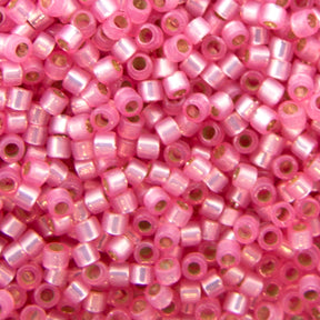 Delica Bead - Pink Alabaster Silver Lined DB625
