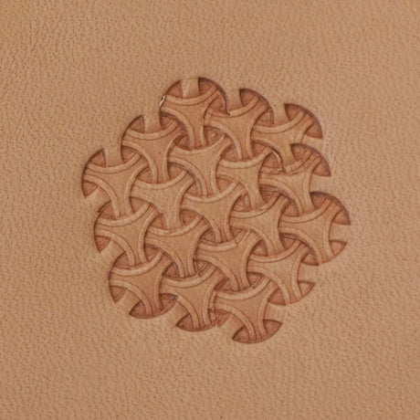 932-112.SLC.02.jpg SN Stamping Tool - 112-3 Tri-Circle Basketweave Image