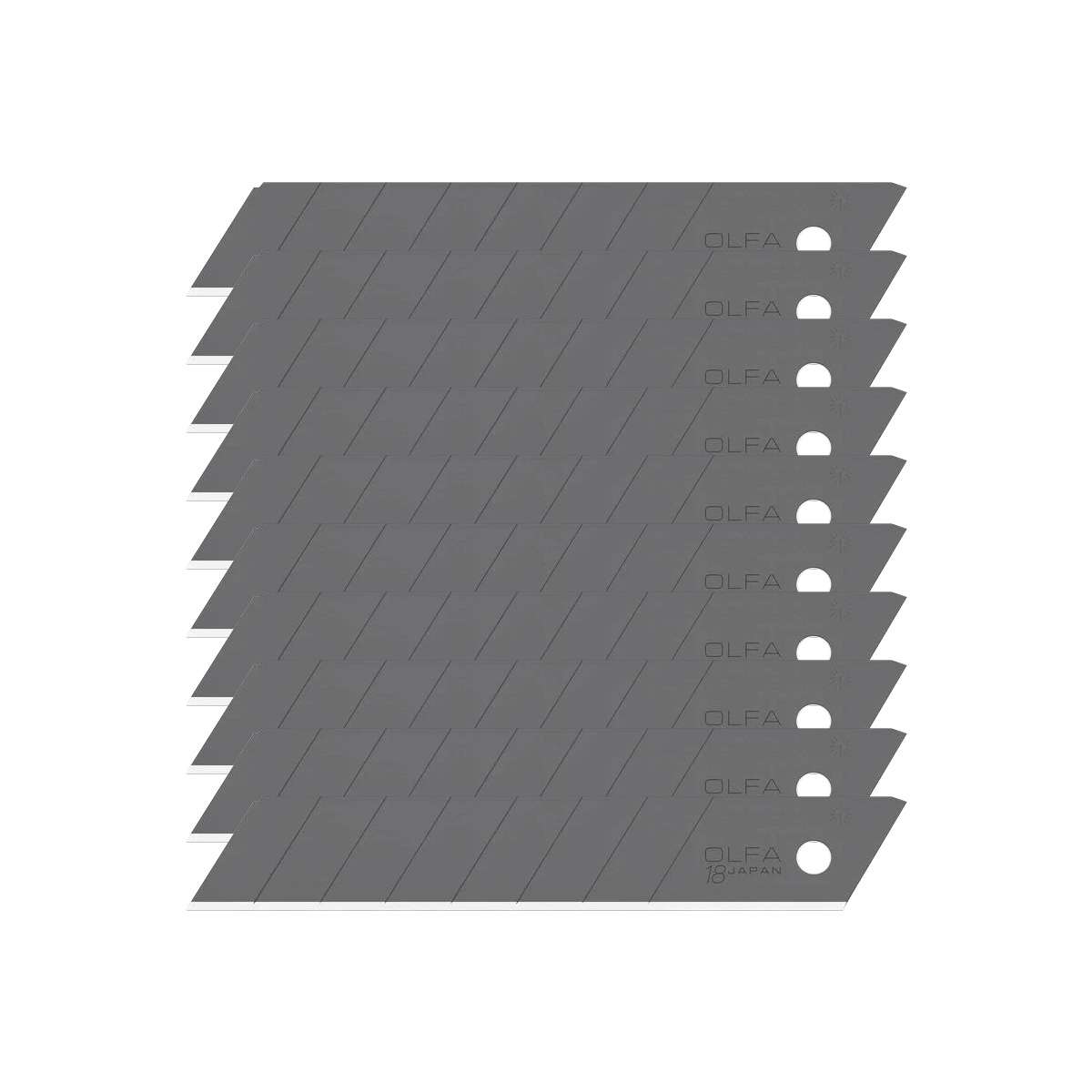 401-9070.SLC.01.jpg 18mm LBB Ultra-Sharp Black Snap Blade - 10 Pack Image