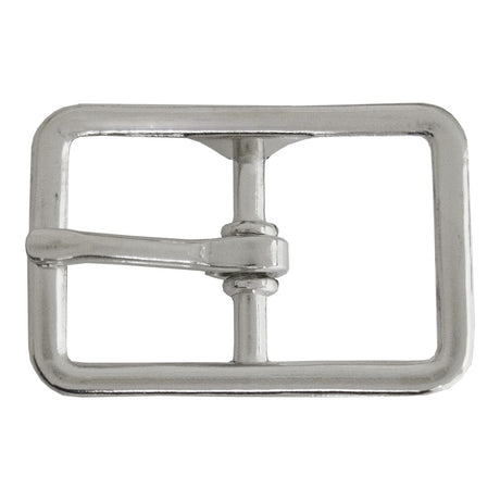 4-150900.SLC.jpg ½" Center Bar Buckle Long - Nickel Plate Image