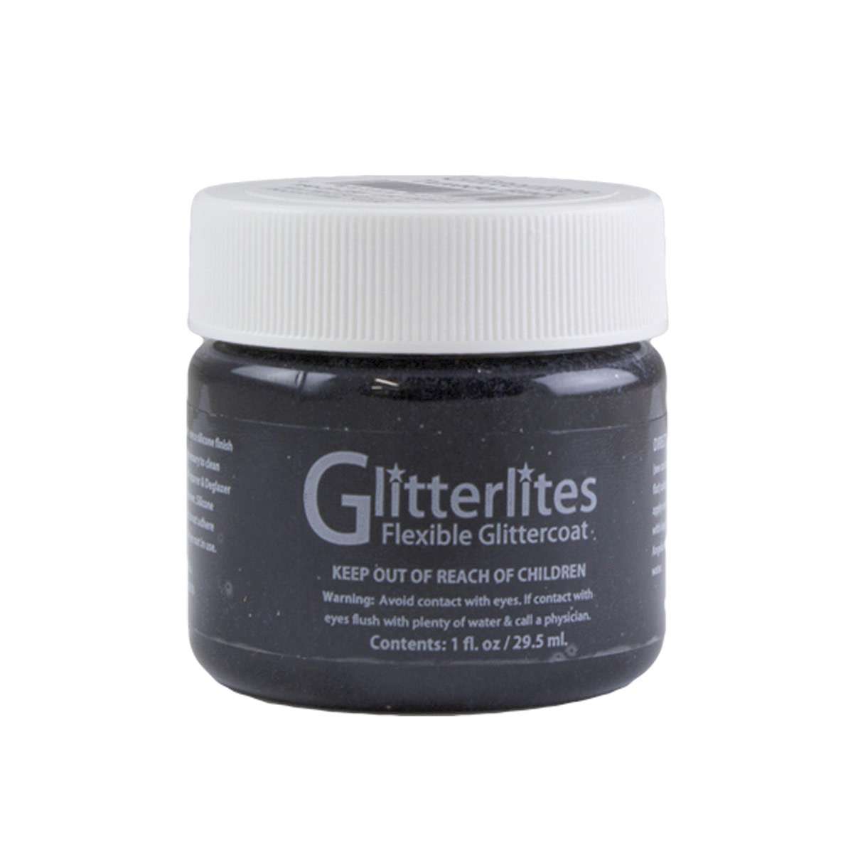 AGLP.Tuxedo Black.01.jpg Angelus Glitterlite Paints Image