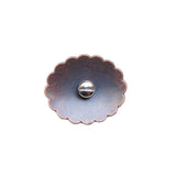 141-0011.SLC.2.jpg Oval Concho - Antique Copper Image