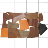 77-5102.SLC.3.jpg Assorted Oil Tan Remnants 2 lbs. Image