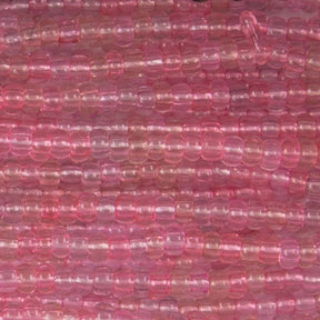 Seed Beads 11/0 Pink Mix Luster - 20g