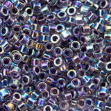 Delica Bead - Lined Light Violet AB DB059