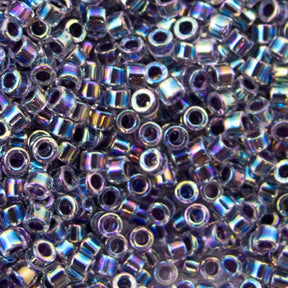 Delica Bead - Lined Light Violet AB DB059