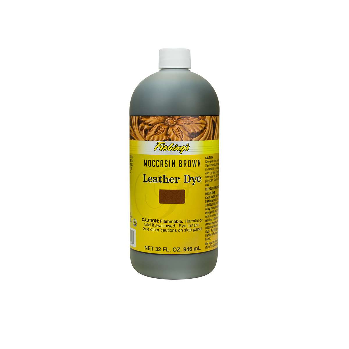 34-210130.SLC.01.jpg Fiebings Leather Dye - Moccasin Brown 32oz Image