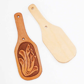 Leather Shape - Classic Key Fob