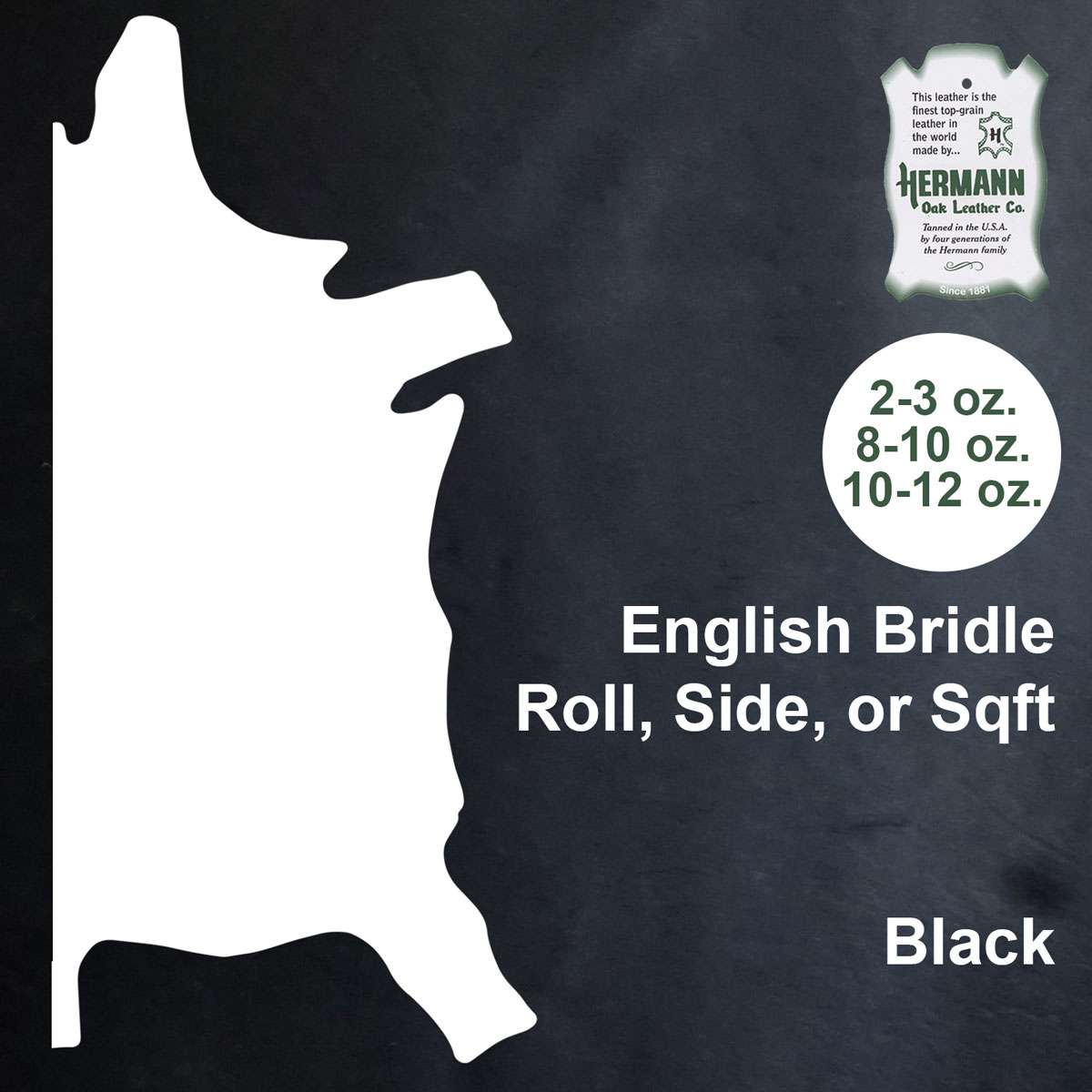 HOBBL.SLC.default.jpg Hermann Oak Bridle - Black Image