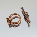 Toggle,15mm,DblStrHeirloom,CP