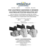 EDCK.Left Hand CakeZero.1911.jpg EDC Leatherworks Holster Kits Image