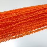 11/0 Seed Beads - Transparent Orange