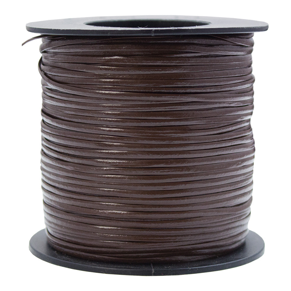 94-390102.SLC.jpg LacePleatherGrainDkBrn3/32 Image