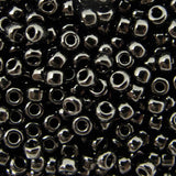 8/0 Seed Beads - Opaque Black 22g