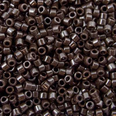 45-113734.SLC.jpg Delica Bead - Opaque Chocolate Brown DB734 Image