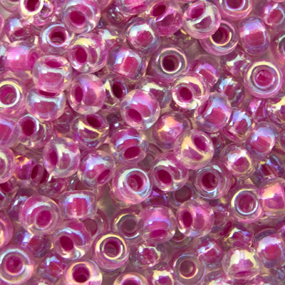 45-89264.SLC.jpg 8/0 Seed Beads - Forest Green Crystal 22g Image