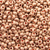 229-1012.SLC.jpg Seed Beads 10/0 Metallic Beige Matte - 20g Image