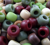 Camo Mix Pony Beads - 250pk
