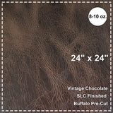 133-422504.SLC.1.jpg 24"x24" Vintage Chocolate Buffalo Pre-Cut Image