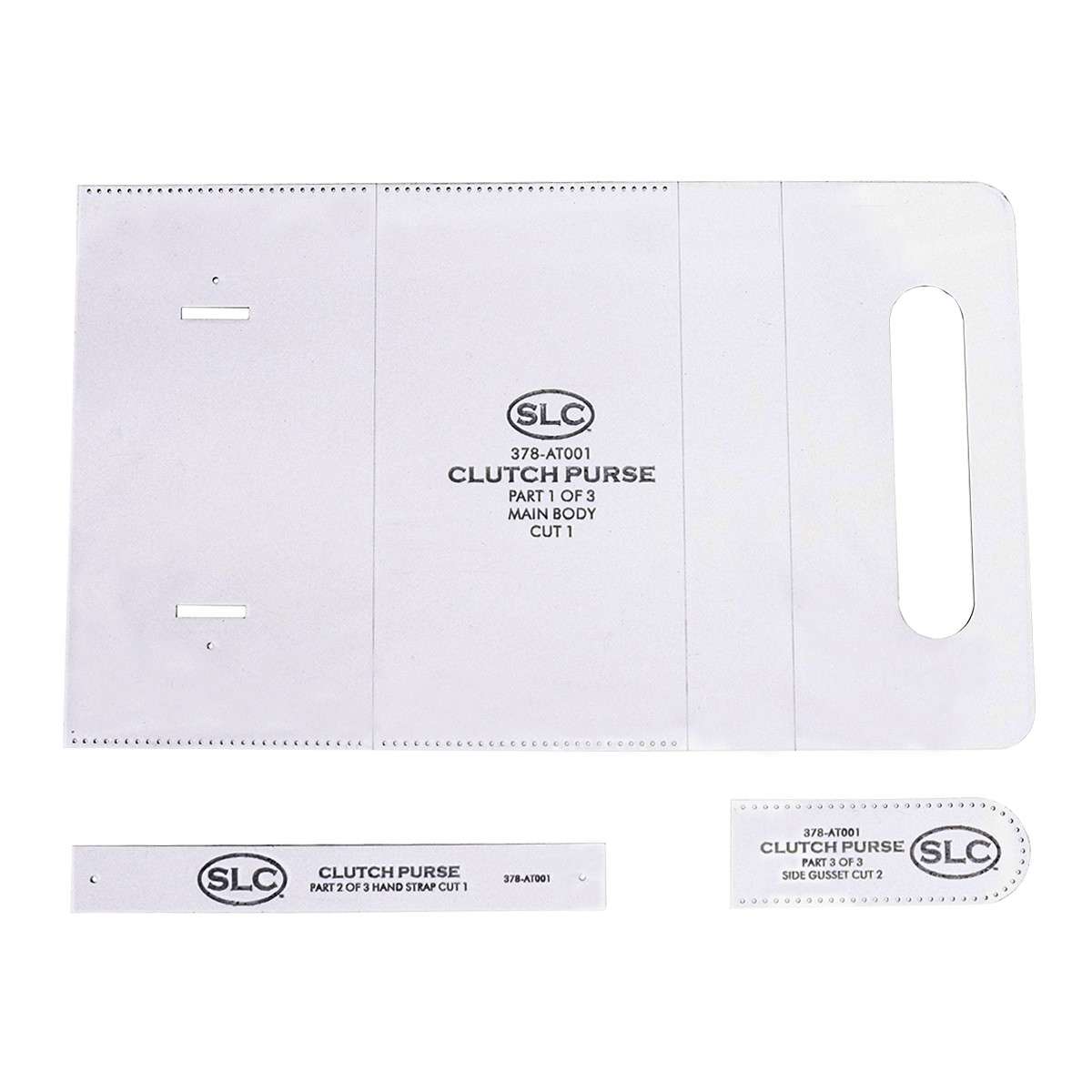 378-AT001.SLC.03.jpg Acrylic Template - Clutch Purse Image