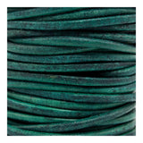 2mm Natural Turquoise Round Lace - 10m