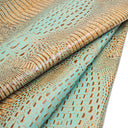 Mint Chocolate Embossed Gator on Cow
