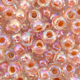 6/0 Seed Beads - Dark Peach Crystal 20g