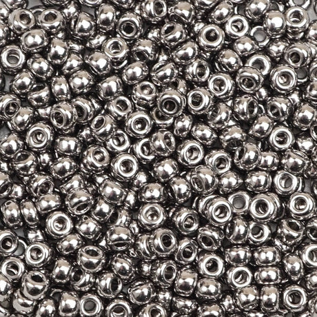193-8190.SLC.1.jpg 8/0 Seed Beads - Nickel Plated 10g Image