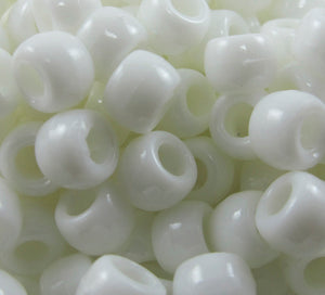 229-22.SLC.jpg White Pony Beads - 250pk Image
