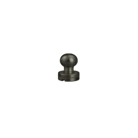 SB10.Black.7mm.01.jpg Solid Brass Button Studs - 10 Pack Image