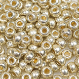 6/0 Seed Beads - Duracoat Galvanized Silver 20g