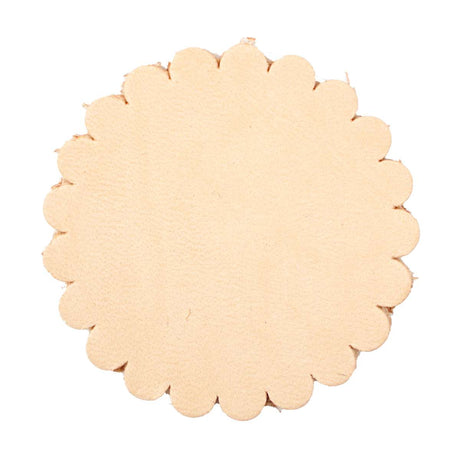 SHP086.SLC.1.jpg Leather Shape - Scallop Concho 6pk Image