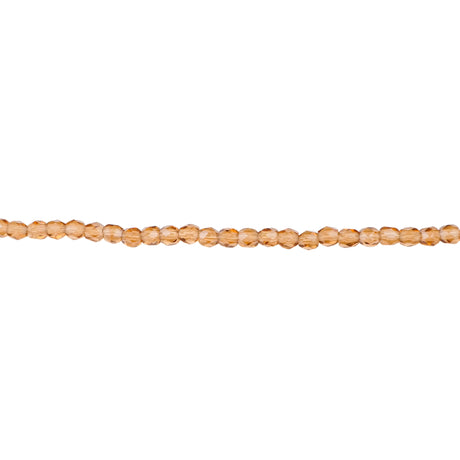 339-6.SLC.1.jpg 3mm Smoky Topaz Bead Strand - Firepolished Image