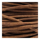 2mm Natural Lt Brown Round Lace - 1yd