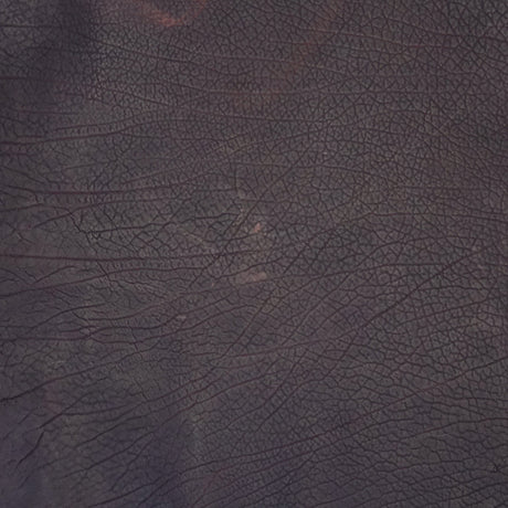 SGBDS.Matte Dark Brown.03.jpg Shrunken Grain Buffalo Double Shoulders Image