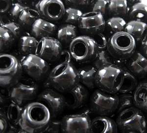 229-2.SLC.jpg Black Pony Beads - 250pk Image