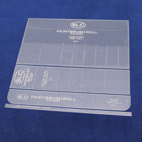 378-AT039.SLC.02.jpg Acrylic Template - Paint Brush / Tool Roll Image