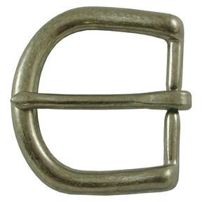 1 ½" Heelbar Buckle - Antique Nickel Plate
