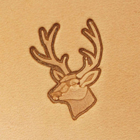 White Tail Deer (Left) - 3D Stamp