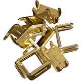 YKK #10 Bottom Stop Zipper - Solid Brass 10pk