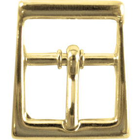 ¾" Center Bar Buckle - Gold