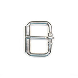 1 ½" Roller Buckle - Nickel Plate