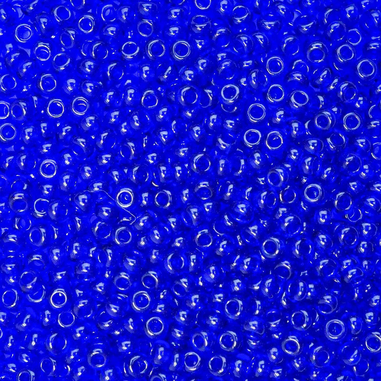 26-110266.SLC.01.jpg 11/0 Seed Beads - Transparent Royal Blue 20g Image