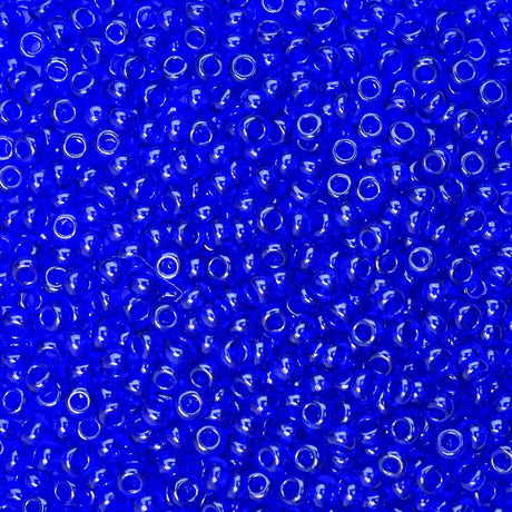 26-110266.SLC.01.jpg 11/0 Seed Beads - Transparent Royal Blue 20g Image