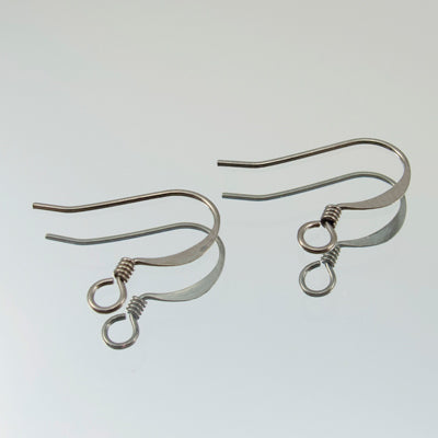 222-50211.SLC.jpg 6pk French Hook Earwire - Gunmetal Image