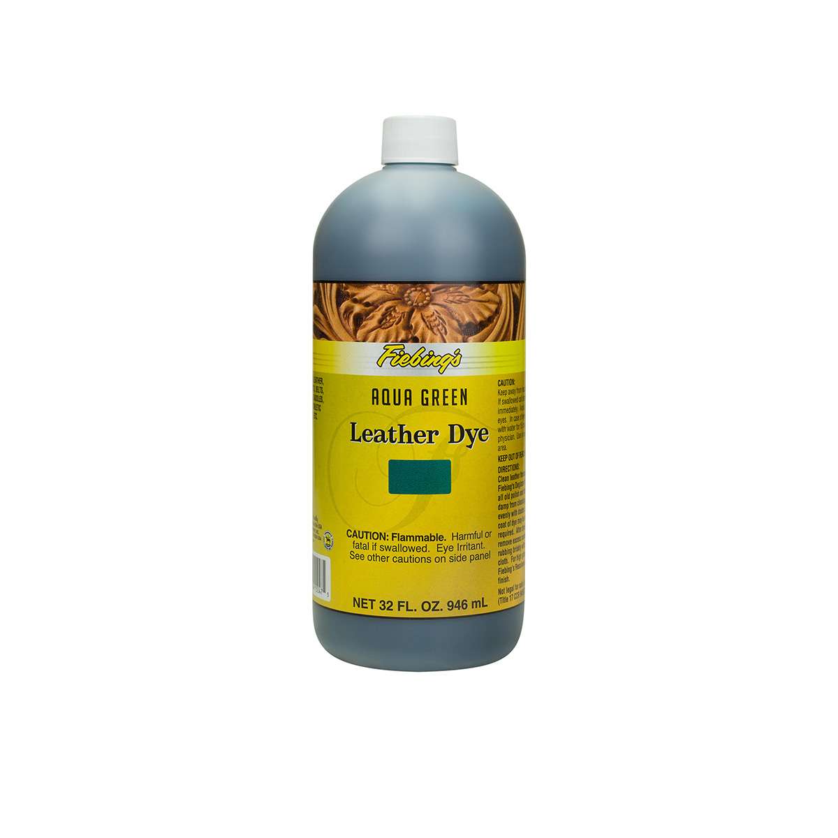 34-210129.SLC.01.jpg Fiebings Leather Dye - Aqua Green 32oz Image