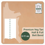 Hermann Oak Natural Belt Bends