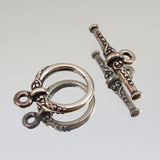 14mm Heirloom Toggle - Silver Plate