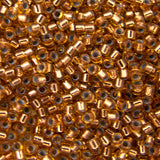 Delica Bead - Color Lined Light Bronze DB181