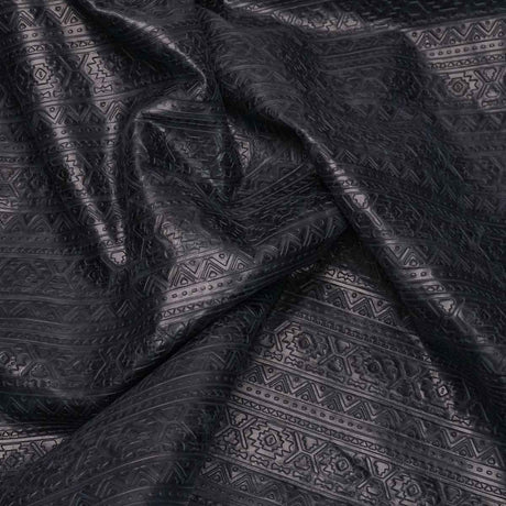 ALCS.Black.04.jpg Authentic Lightning Embossed Cow Image